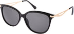 LF 5771 Cat Eye Sunglasses (Women) - Shiny Black Smoke